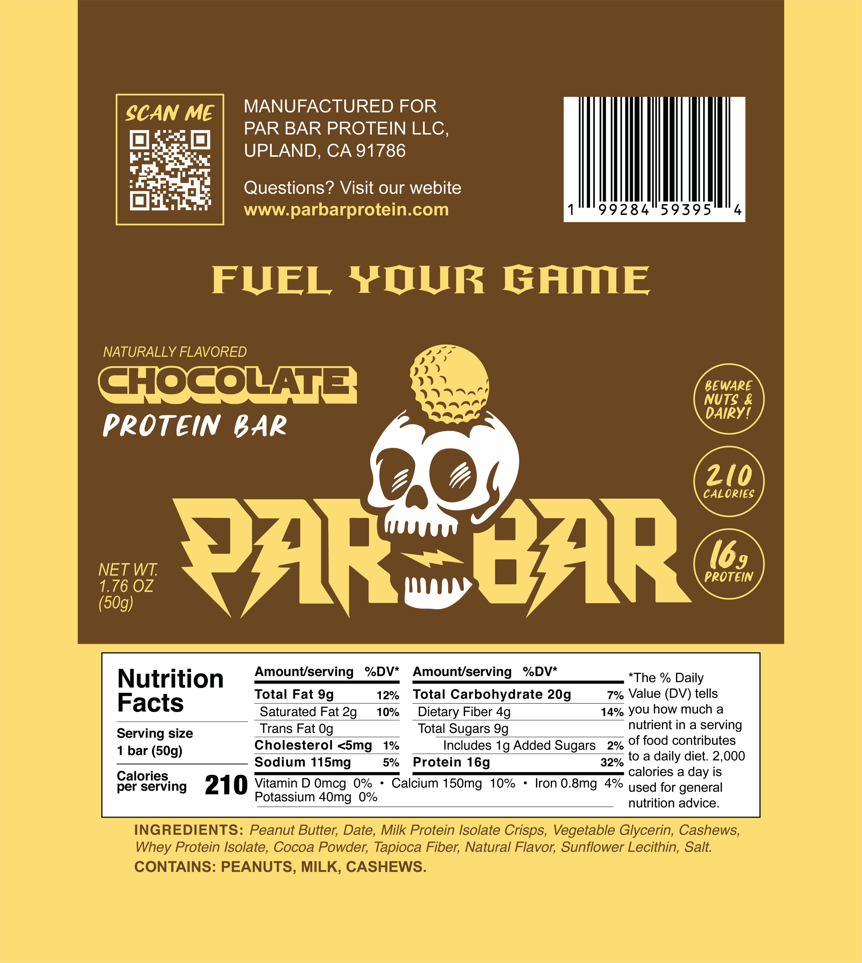 Chocolate Par Bar 12 Pack